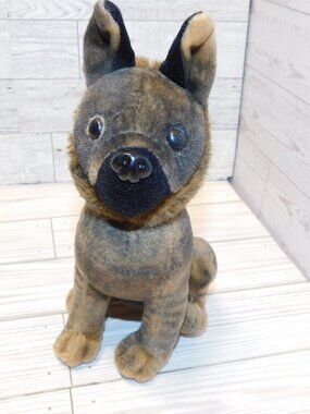 DOG PLUSH STUFFED ANIMAL  TOY, Realistic Plush Puppy,  SMALL *